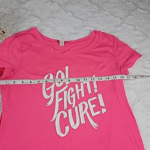 UNDER ARMOUR Breast Cancer Tee Shirt - Picture 4 of 5